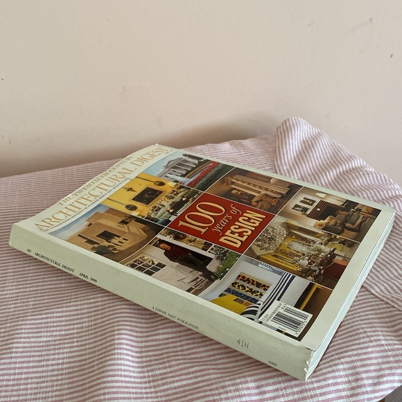 Vintage April 1999 edition Architectural Digest Magazine – 100 Years of Design - Picture 3 of 17